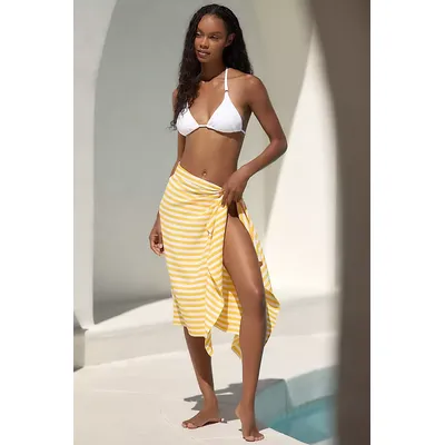 Celandine Printed Gauze Sarong
