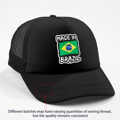 TEMU In Brazil Cap, 100% Hat, , Brazilian , For Multiple Image