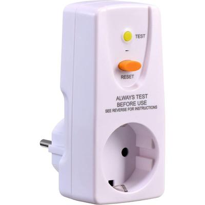 FI-Zwischenstecker zum Schutz von Personen vor elektrischem Schlag 16 a 220-250 v 10 mA Image