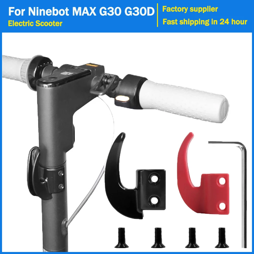 Langlebiger Vorderhaken für Ninebot Max G30 G30D Elektroroller, Skateboard, Aufbewahrungshaken, Hängetaschen, Klauenaufhänger, Zubehör Image