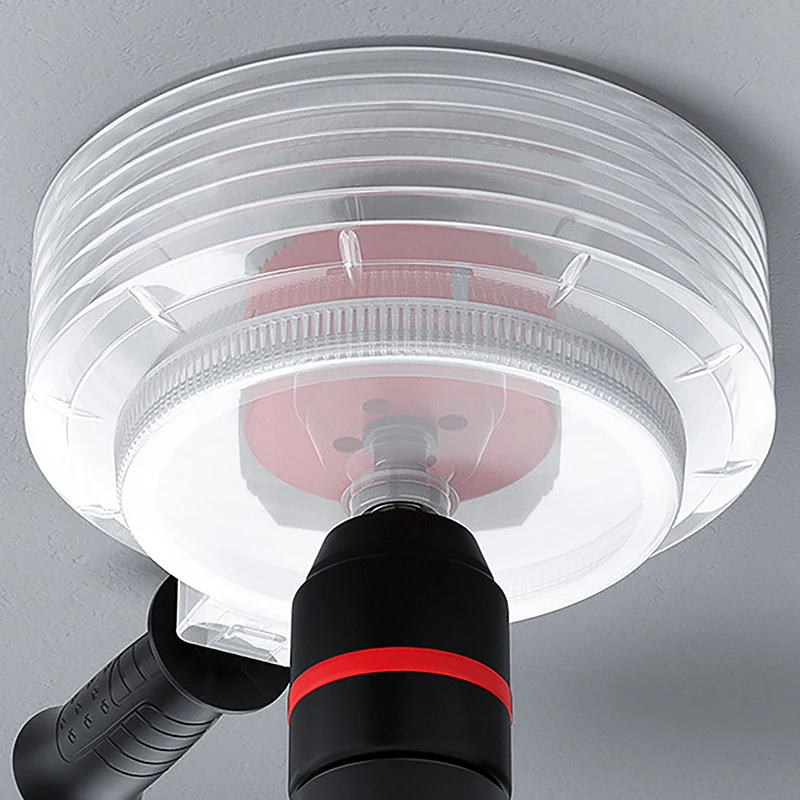 1pc elektrische Hammer bohrmaschine Staubs ammler Loch öffner Staubs ammel abdeckung staub dichte Lochs äge Bohrer abdeckung Handwerkzeug Image