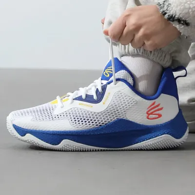 Under Armour men's shoes 2025 new sports shoes cushioned wear comfortable basketball shoes 3026275-100