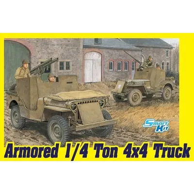 Drache 6727 1/35 gepanzert 1/4 Tonne 4 × 4 LKW-Modellbau satz Image