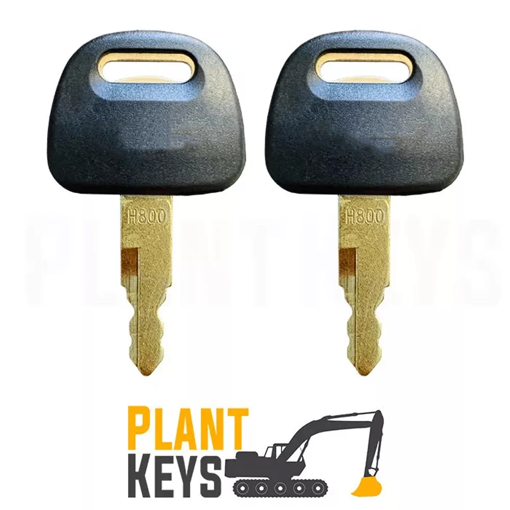 H800 Ersatz-Zündschlüssel, kompatibel mit Hitachi ZAXIS ZAX60-200 Baggerschloss BU0028 für Haltemaschinen-Ersatzteile Image