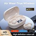 Auricolari wireless TWS BT con riduzione del rumore, auricolari stereo Hi-Fi, auricolari in-ear con microfono e display LED di alimentazione, ricarica