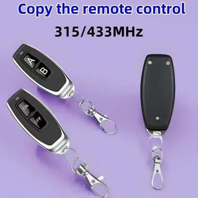 Universal 433/315MHZ Wireless Clone Switch Cloning Copy Gate Garage Door Control Duplicator Remote
