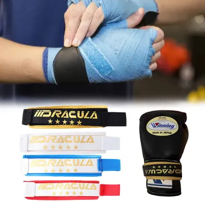 Self-adhesive Strap for Boxing Gloves Lace Up Converter Sports Kickboxing Adults Martial Arts Glove