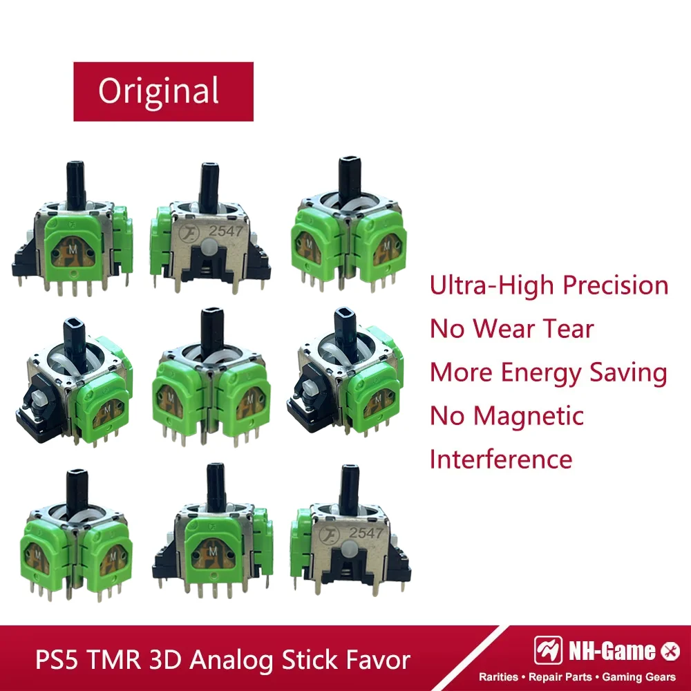 Bâton de capteur de faveur pour contrôleur PS5, Joystick analogique 3D pour PS4 pour XBOX, manette de jeu TMR, Joystick électromagnétique