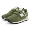 Sneaker NEW BALANCE "574", Gr. 31, grün (schwarz olivine), Synthetik, sportlich, Schuhe, mit Klettverschluss