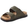 Sandale O'NEILL "VINCE SLIDER MEN LOW", Gr. 47, grün (olive), Synthetik, sportlich, Schuhe