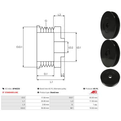 AS-PL Universal AP4022S Image