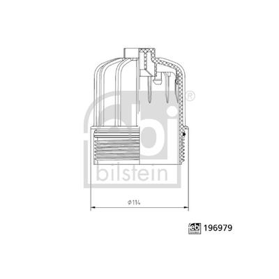 FEBI BILSTEIN Universal 114mm 196979 Image