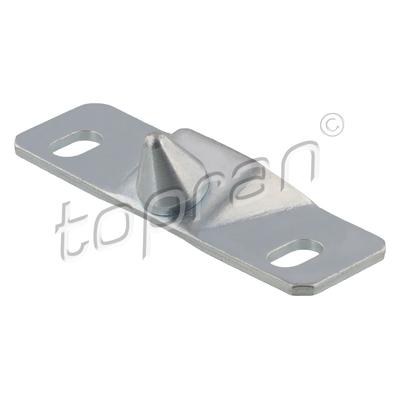 TOPRAN Führung, Verriegelungsknopf Schiebetür Silber für PEUGEOT FIAT CITROËN 1371035080 1610740580 1613353980 601 913 Image