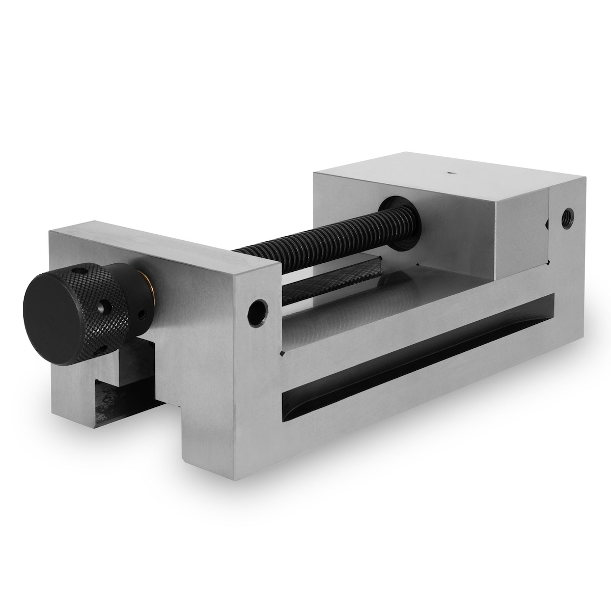 EBERTH Präzisionsschraubstock 150 mm, Spannweite 175 mm, aus robustem Stahl, Profi-Schraubstock für Werkstatt und präzise Arbeiten Image