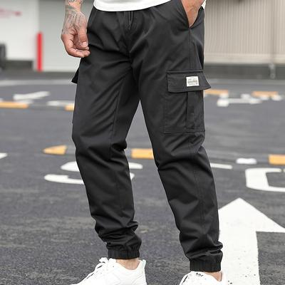 TEMU Men's Casual Loose-fit Lightweight Jogger Pants For Spring And Summer. Image
