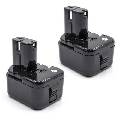 2x Akku kompatibel mit Hitachi DS12DVF3, ds 12DVF3, DW18D, dw 18D, FDS12DVC Elektrowerkzeug (2100 Image