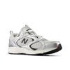 Sneaker NEW BALANCE "408", Gr. 45, silber (040), Textil, Synthetik, sportlich, Schuhe, von dem New Balance 530 inspiriert