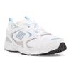 Sneaker NEW BALANCE "408", Gr. 44,5, silber metallic, Textil, Synthetik, sportlich, Schuhe, von dem New Balance 530 inspiriert