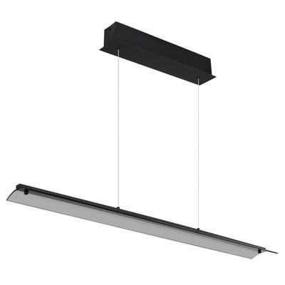 GLOBO LIGHTING LED-Hängeleuchte "MURIELLA", schwarz (schwarz matt), 1 flammig, H: 150,00cm,, Lampen, höhenverstellbare Konstruktion Image