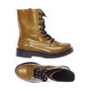 Bugatti Damen Stiefelette, Gr. 39, gelb, Kunstleder