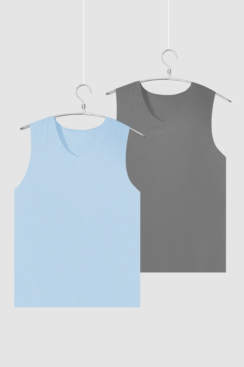 Ein Muss für die Sommerkühlheit! Weste aus Eisseide, super cool in einer Sekunde Image