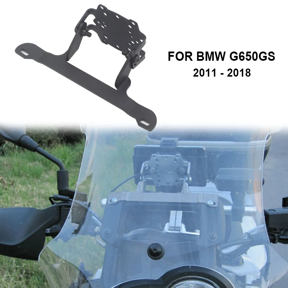Motorrad zubehör GPS Smartphone Navigations halterung Montage halterung Adapter halter für BMW G650gs g 2011 gs 2008-2015 Image