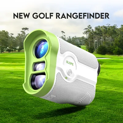 REVASRI New Golf Range Finder with Slope Compensation Flag Lock Vibration Golf Rangefinder with