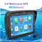 Navigazione GPS per moto per Auto 5 "schermo IPS impermeabile IX67 GPS per moto speciale Wireless