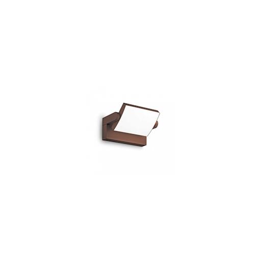 swipe ap, brauner schwenkbare wandleuchte, ideal lux