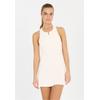 Sommerkleid ATHLECIA "Scala", Damen, Gr. 36, EURO-Größen, weiß (sanftes weiß), 85% Polyamid, 15% Elasthan, unifarben, feminin, normal, ohne Ärmel, Kleider, aus sportlichem Funktionsmaterial