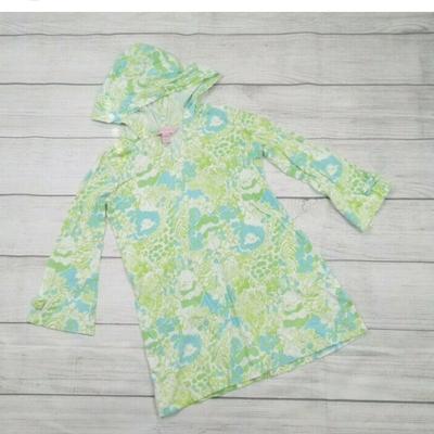 Lilly Pulitzer Dresses | Lilly Pulitzer Dress Girl Extra Large Little Noelle It's A Zoo Panda Hood Party | Color: Green/Pink | Size: Xlg