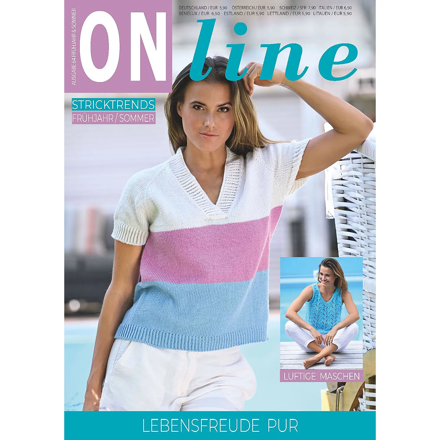 ONline Heft Stricktrends Nr. 64 Frühjahr/Sommer 2025 Image