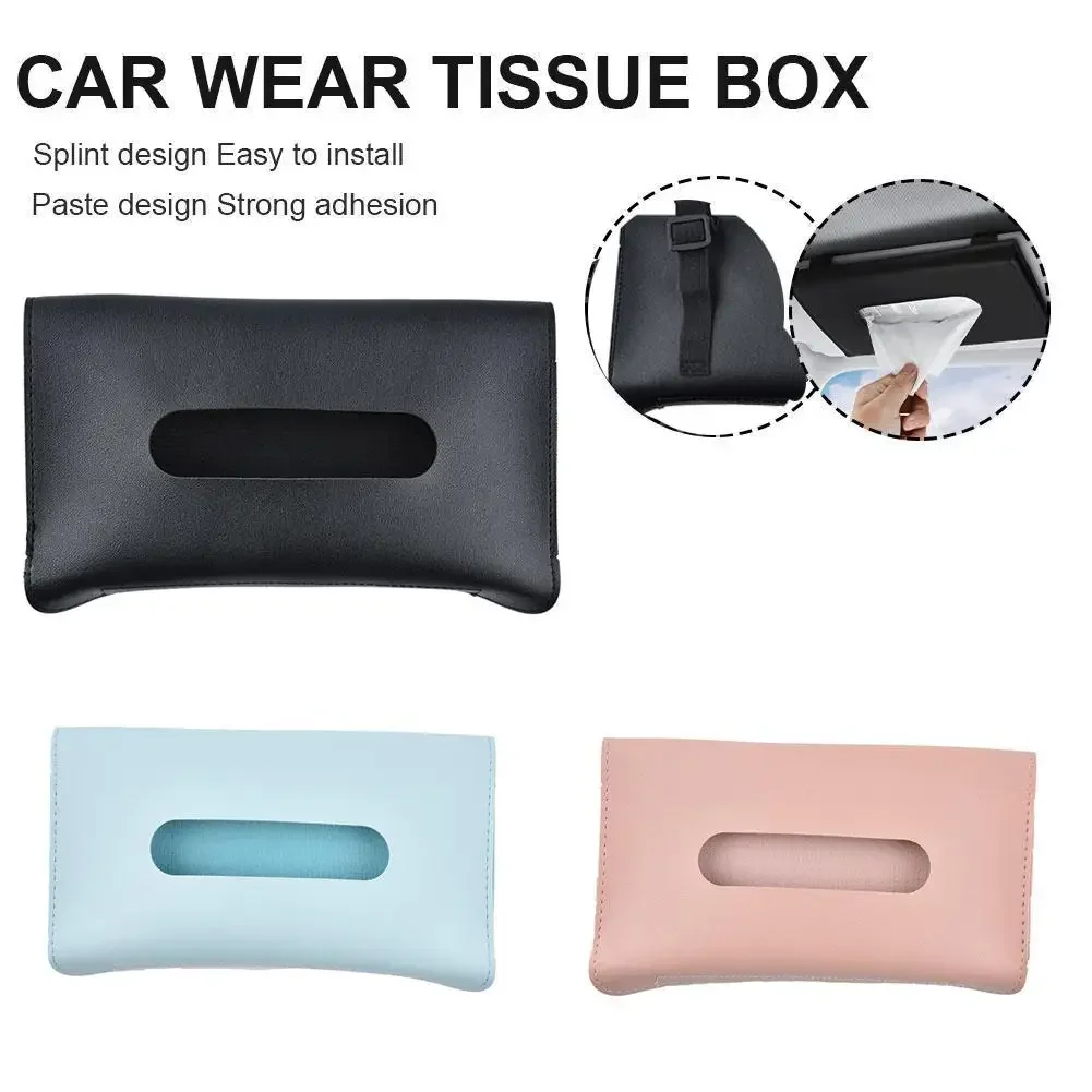 Auto Tissue Box Handtuch Sets Auto Sonnenblende Halter Auto Innen Lagerung Dekoration für BMW innen Auto Zubehör
