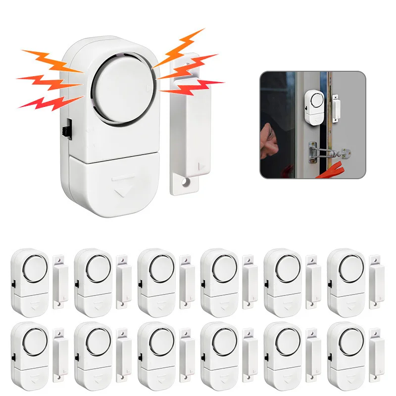 1pc Tür Magnetische Sensor Fenster Alarm 90db Sicherheit Wireless Home Fenster Tür Anti-diebstahl Sicherheit Alarm System