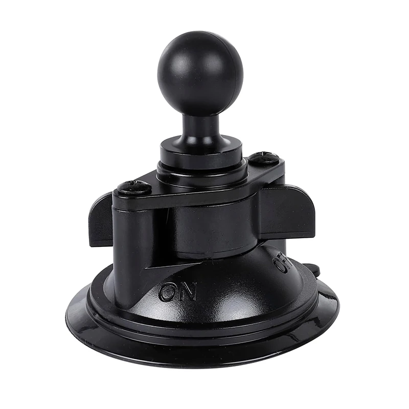 Saugnapf-Basishalterung mit 25 mm/1 Zoll Kugelkopf-Ram-Halterung, kompatibel mit Doppelkugel-Sockelarm für die Unterstützung von Auto-Gopro-Kameras Image