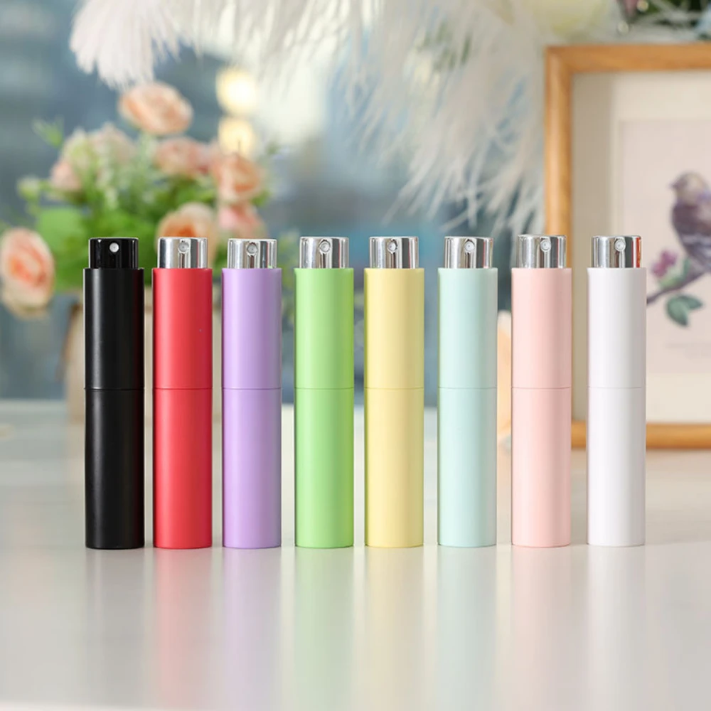 10 ml Nachfüllbare Parfüm Spray Flasche Mini Abnehmbare Dreh Zerstäuber Flasche Glas Liner Reise Leere Flaschen Kosmetik Behälter Image
