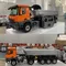 NEUER KABOLITE 5801 RC-Metalltraktor-LKW im Maßstab 1:14 mit Anhänger, 4 x 4 RC-Spielzeug, bemalt, zusammengebaute Autos, Fahrzeug, GAODE-MODELL