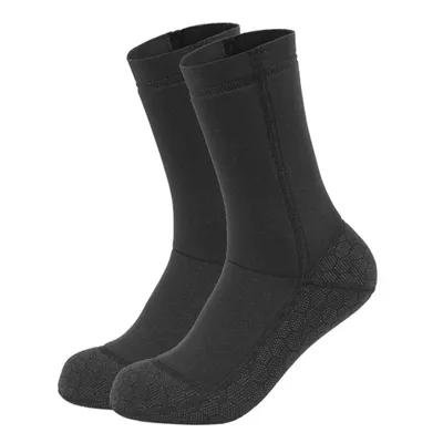 3MM Neoprene Wetsuit Socks Warm Scuba Diving Socks Winter Beach Booties Shoes Anti-Slip Surfing