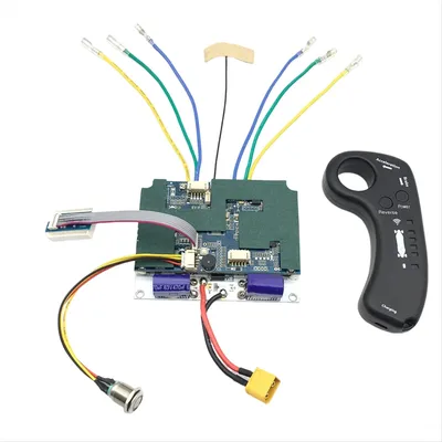 N17R 10S 24/36V Dual Belt Hub Motor Drive ESC 2.4G Remote Control Motor Electric Skateboard