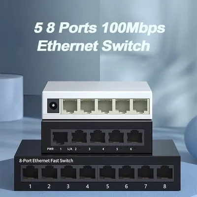 Network+Hub+Switches