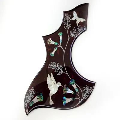 Left Handed Acoustic Guitar Pickguard Thickness 2 MM For Hummingbird Acoustic Guitar