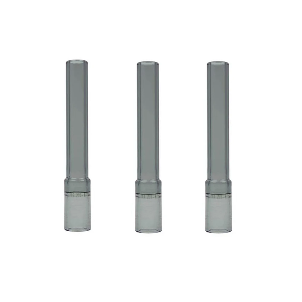 Gray Color Solo 3 XL Glass Aroma Stem for ARIZER SOLO 2 3 ACCESSORIES X Large Tube with Silicone Cap Cover
