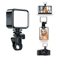 Luce di riempimento per selfie a LED portatile per iPhone Samsung iPad Telefono cellulare Clip per laptop Anello Flash Lampada di riempimento Lampada per fotografia video fotografica