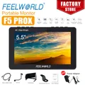 FEELWORLD F5 PROX 5.5 pollici 1600nit High Bright Touch Screen DSLR Camera Monitor da campo 4K HDMI F970 installa e Kit di alimentazione