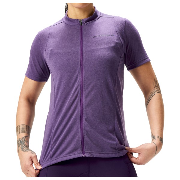Endura - Women's Loop S/S Zipped Jersey - Radtrikot Gr M lila