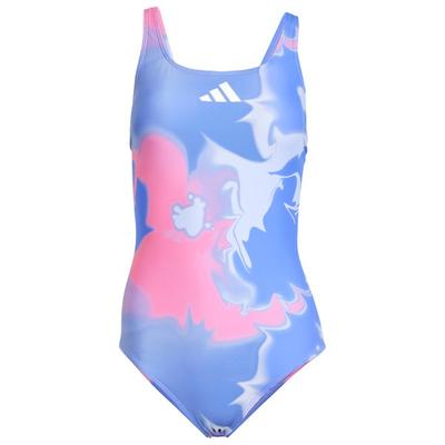 adidas - Women's Tie Dye AOP Swimsuit - Badeanzug Gr 42 blau Image