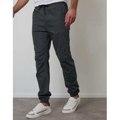 Green Grey Jogger Style Drawcord Trousers