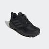 Wanderschuh ADIDAS TERREX "TERREX SKYCHASER", Gr. 48, schwarz (core schwarz, core schwarz, carbon), Textil, Synthetik, sportlich, Schuhe