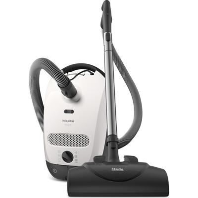 Miele Classic C1 Cat & Dog PowerLine Canister Vacuum -Lotus white