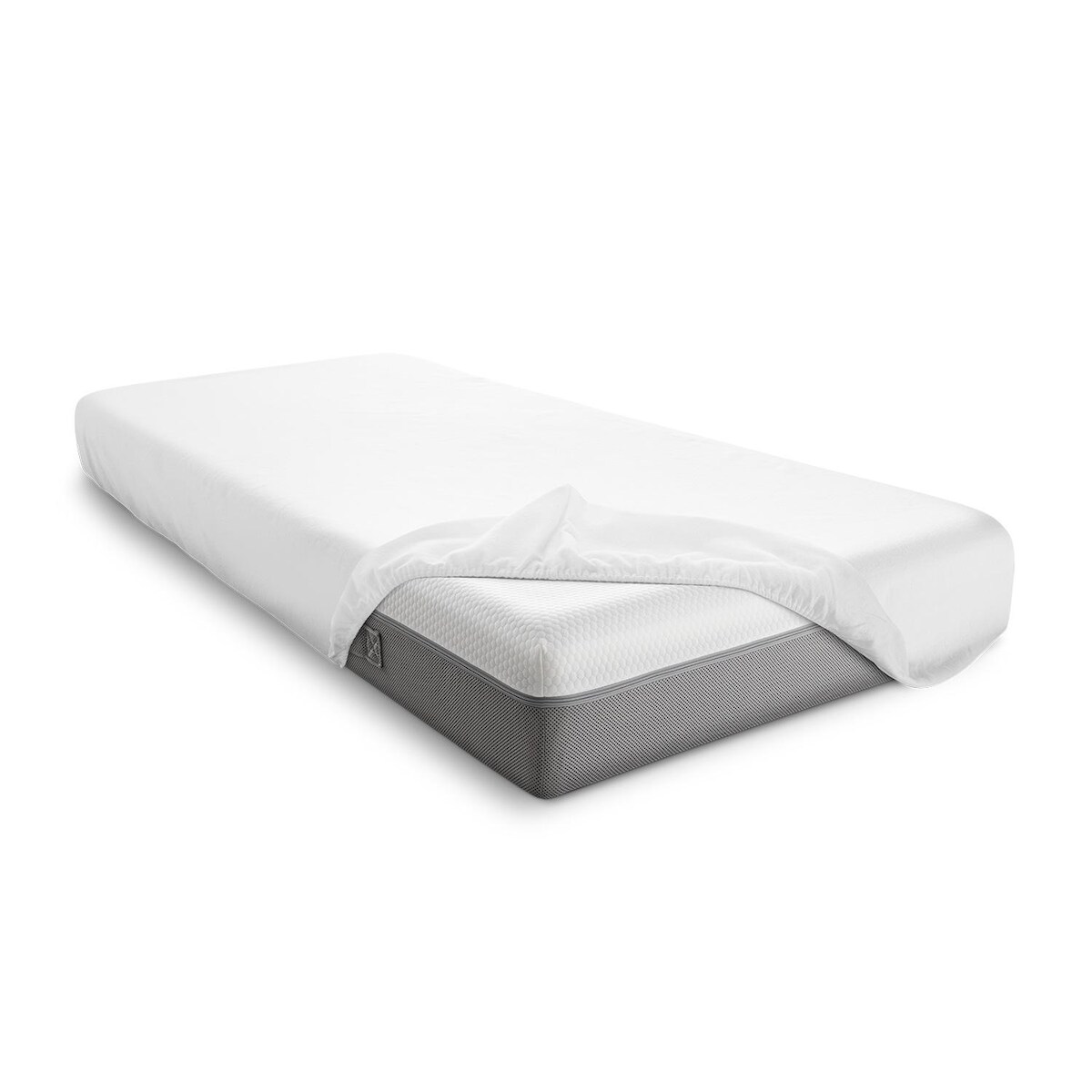 Sleezzz® Vital wasserdichtes Molton Spannbettlaken mit antibakterieller Silber Veredelung 120 x 200 cm Image